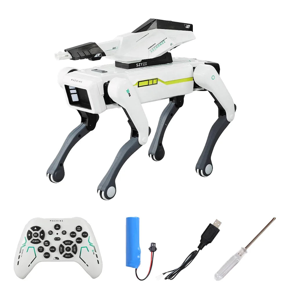 Intelligent AI RC Robot Dog Voice Dialogue APP Remote Control Programming Singing Dancing Machine Dog Kids Toys