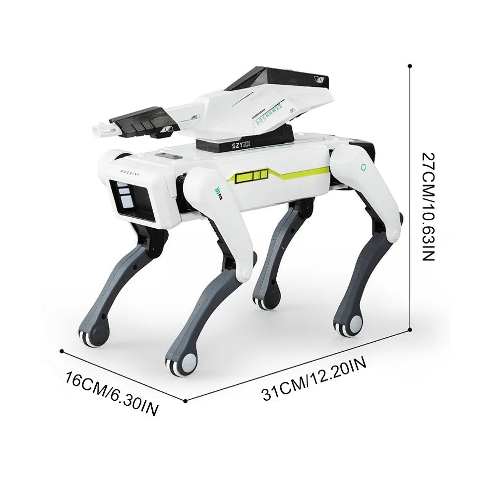 Intelligent AI RC Robot Dog Voice Dialogue APP Remote Control Programming Singing Dancing Machine Dog Kids Toys