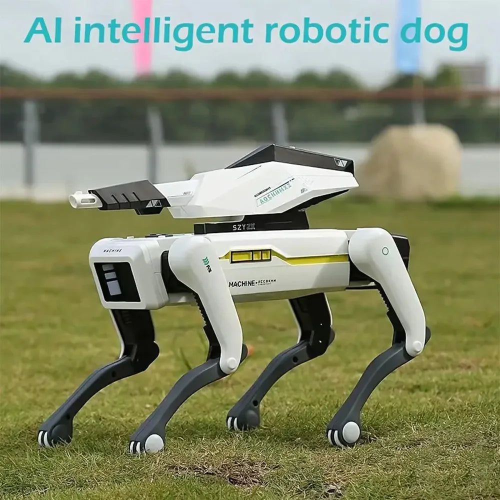 Intelligent AI RC Robot Dog Voice Dialogue APP Remote Control Programming Singing Dancing Machine Dog Kids Toys
