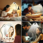USB Reading Desk Lamp - 3 Modes & 10 Dimming Levels