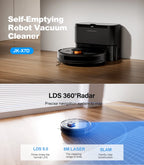 Purerobo X7-D Robot Vacuum Cleaner – Auto Empty, LDS Navigation, 3-in-1 Sweep Mop Vacuum