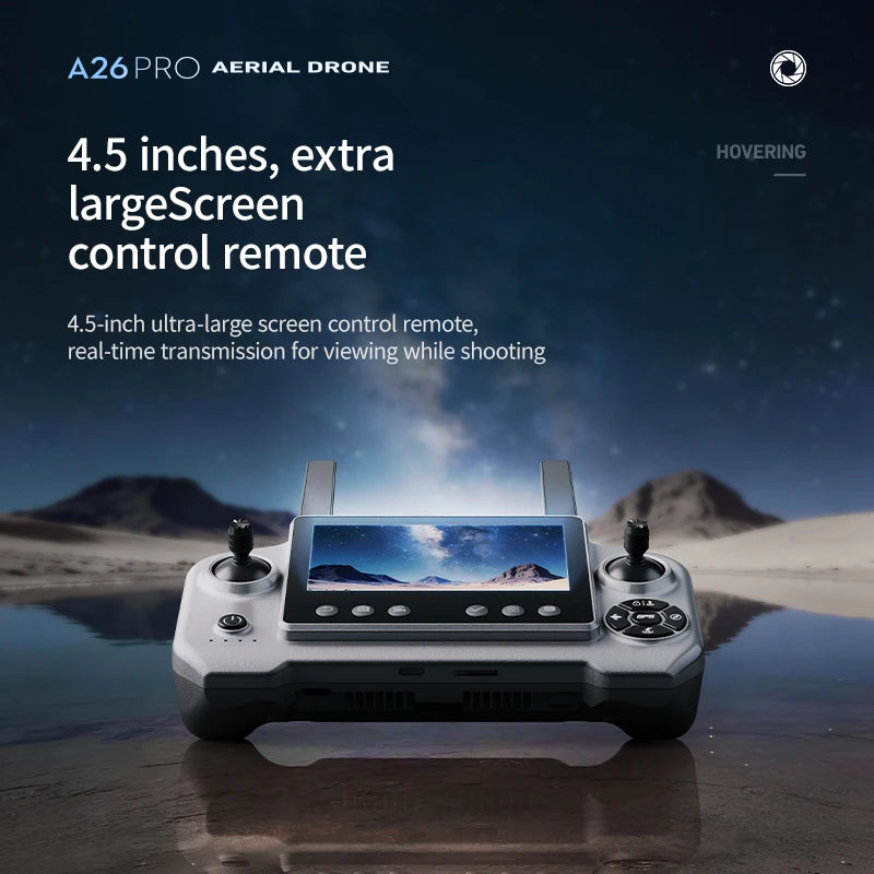A26 Pro 4K HD GPS Drone – Foldable FPV Quadcopter with Obstacle Avoidance