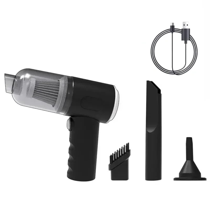 9000Pa Wireless Car Vacuum Cleaner USB Charging 1200mAh