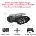 10KG Load Strong Shock Absorption Tank Chassis with Motor Suspension