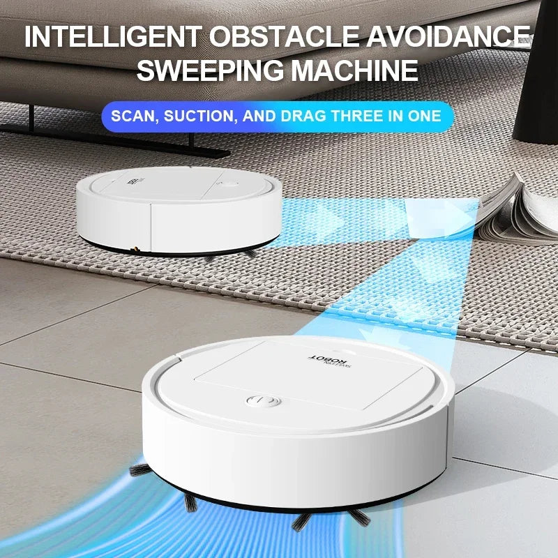 USB Sweeping Robot Vacuum Cleaner Mopping 3 In 1 Smart Wireless 1500Pa