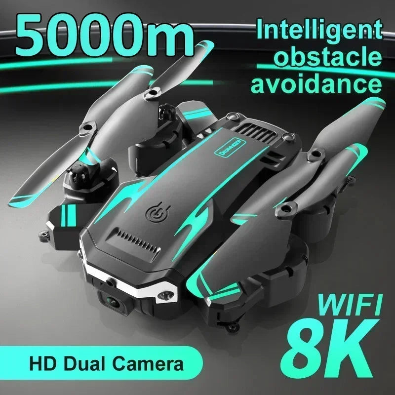 5G WiFi FPV Drone with HD Camera – Long Range Foldable Drone with Altitude Hold & Follow Me Mode