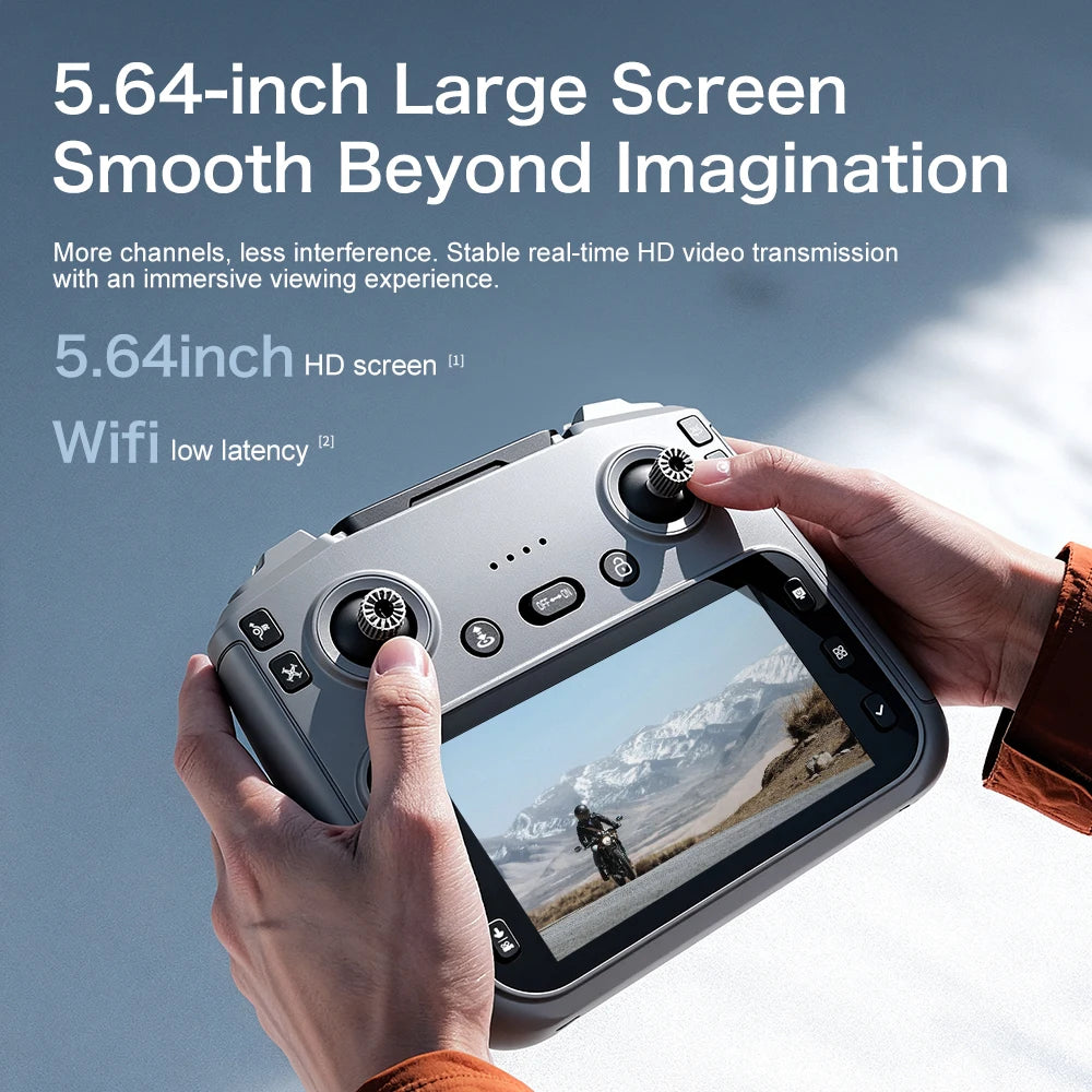 GT50 8K Dual Camera GPS Drone – Foldable Brushless Quadcopter with Obstacle Avoidance & Screen Remote
