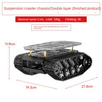10KG Load Strong Shock Absorption Tank Chassis with Motor Suspension