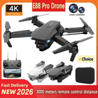 E88 Pro 4K Drone – Foldable RC Drone with WiFi FPV Camera, Altitude Hold & One-Key Return