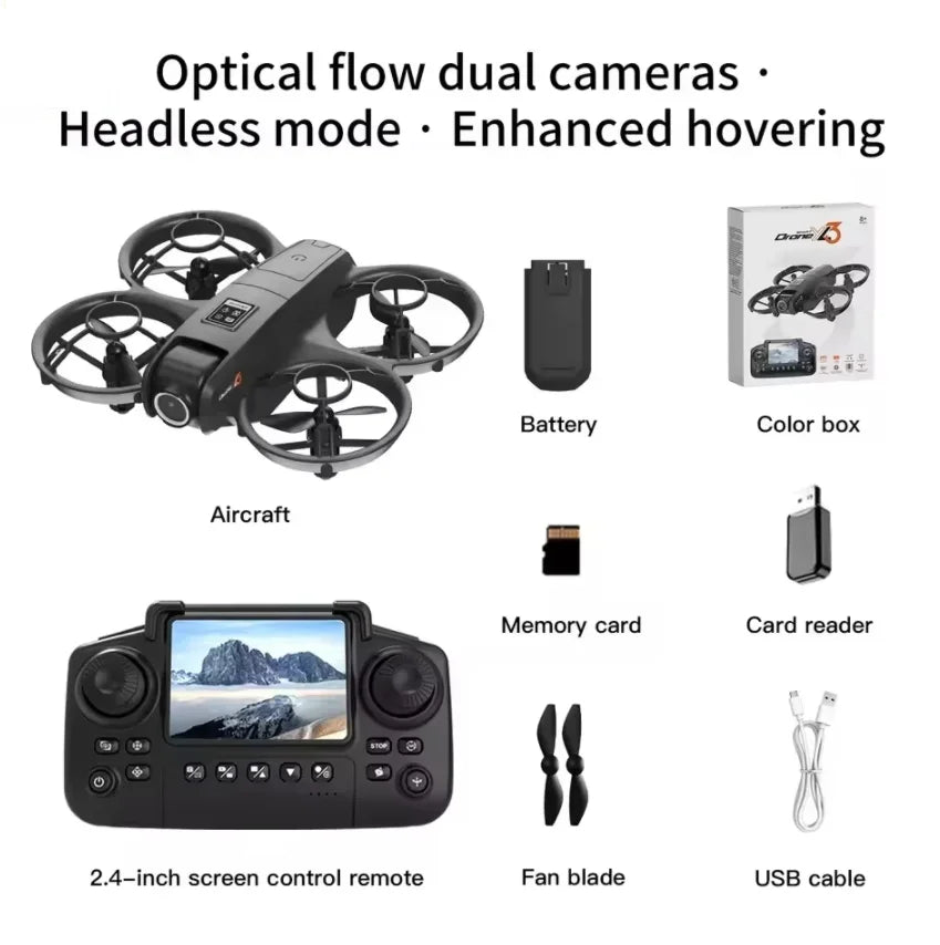 8K HD GPS Drone with Screen Remote Control – Long Range Camera Drone with Brushless Motor