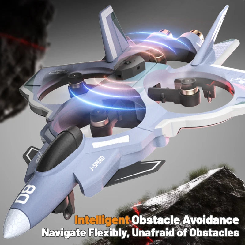 HD Camera Drone with Screen Remote – Foldable RC Drone with One-Key Takeoff & 360° Flip
