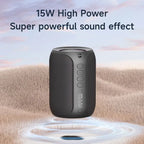 Portable Bluetooth Speaker – Waterproof Stereo Sound with Bluetooth 5.2