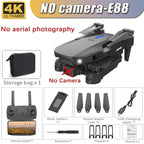 E88 Pro 4K Drone – Foldable RC Drone with WiFi FPV Camera, Altitude Hold & One-Key Return