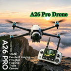 A26 Pro 4K HD GPS Drone – Foldable FPV Quadcopter with Obstacle Avoidance