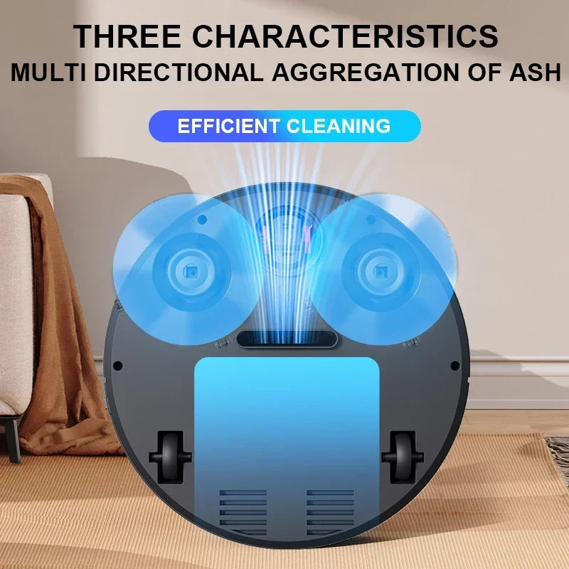 USB Sweeping Robot Vacuum Cleaner Mopping 3 In 1 Smart Wireless 1500Pa