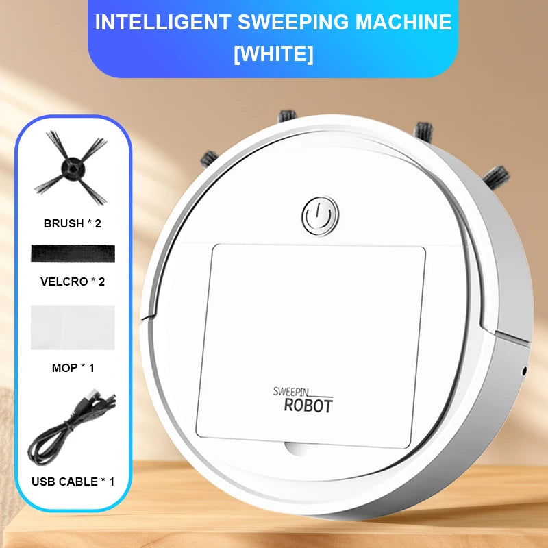 USB Sweeping Robot Vacuum Cleaner Mopping 3 In 1 Smart Wireless 1500Pa