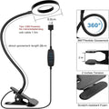 USB Reading Desk Lamp - 3 Modes & 10 Dimming Levels