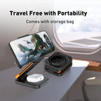 Foldable 3-in-1 Magnetic Wireless Charger – 30W Fast Charging Stand for iPhone, AirPods & Apple Watch