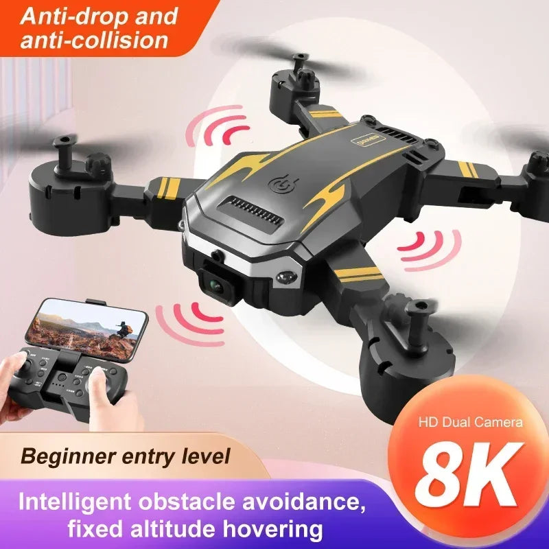 5G WiFi FPV Drone with HD Camera – Long Range Foldable Drone with Altitude Hold & Follow Me Mode