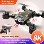 5G WiFi FPV Drone with HD Camera – Long Range Foldable Drone with Altitude Hold & Follow Me Mode
