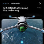 A26 Pro 4K HD GPS Drone – Foldable FPV Quadcopter with Obstacle Avoidance